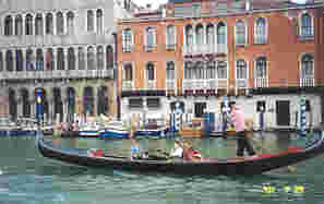 Gondola and gondolier