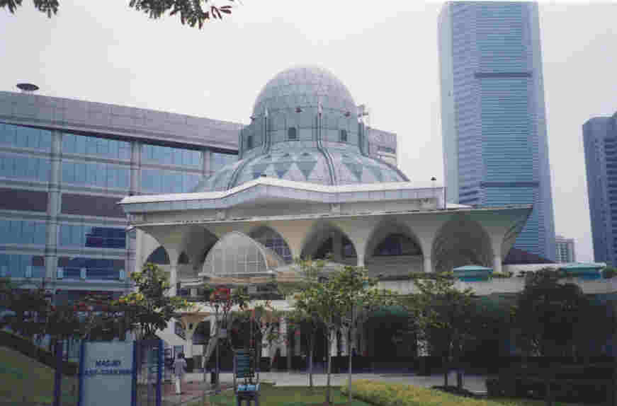 The mosque in KLCC park.